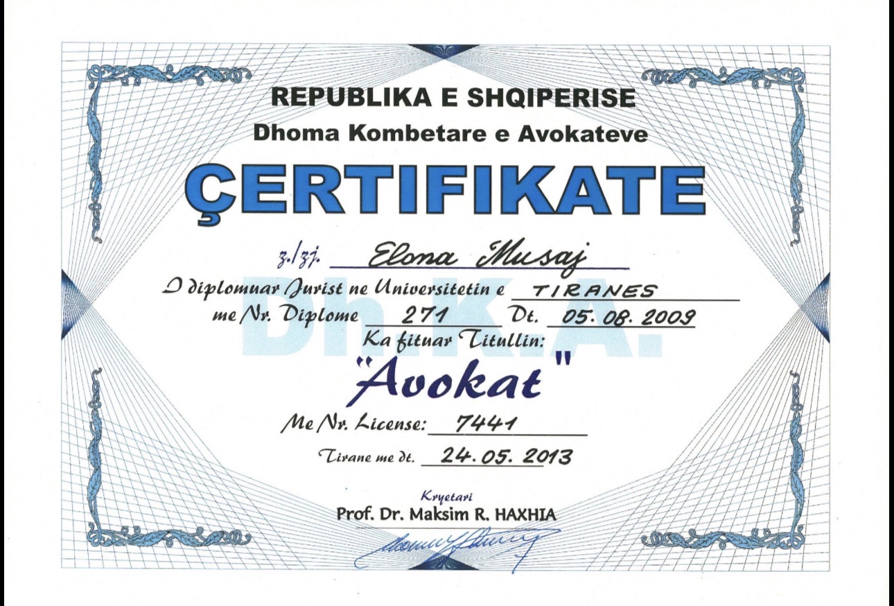 Certifikatë